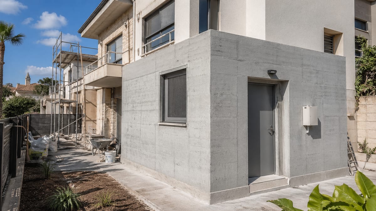 הבהלה לממ"ד: איך תוספת מיגון הפכה למנוף לשיפוץ חכם של כל הבית