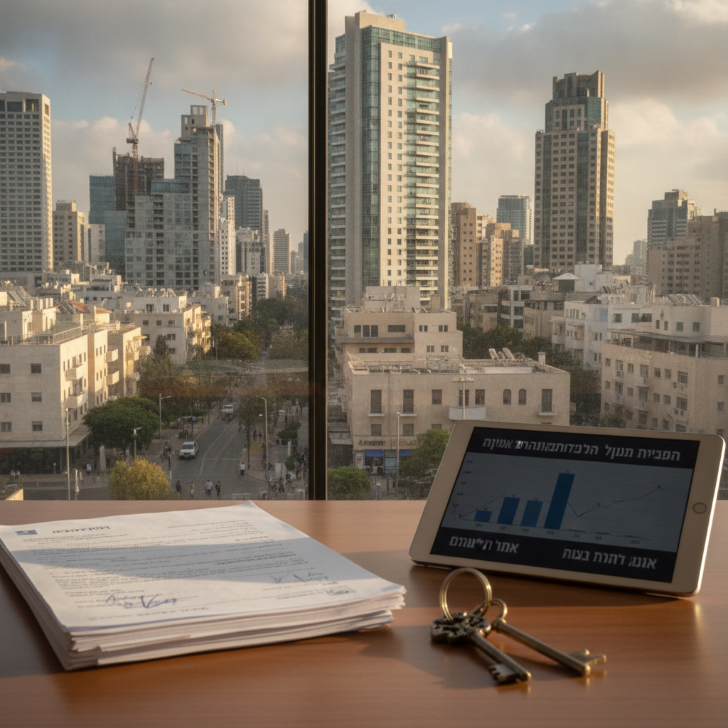 הפער המטריד בשוק הנדל"ן: עלייה בהיקף המשכנתאות מול ירידה במכירת דירות