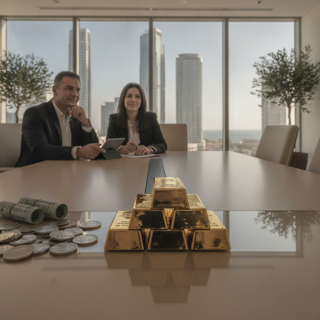 הזהב עוקף את האג"ח האמריקאיות: מהפכה ברזרבות הבנקים המרכזיים